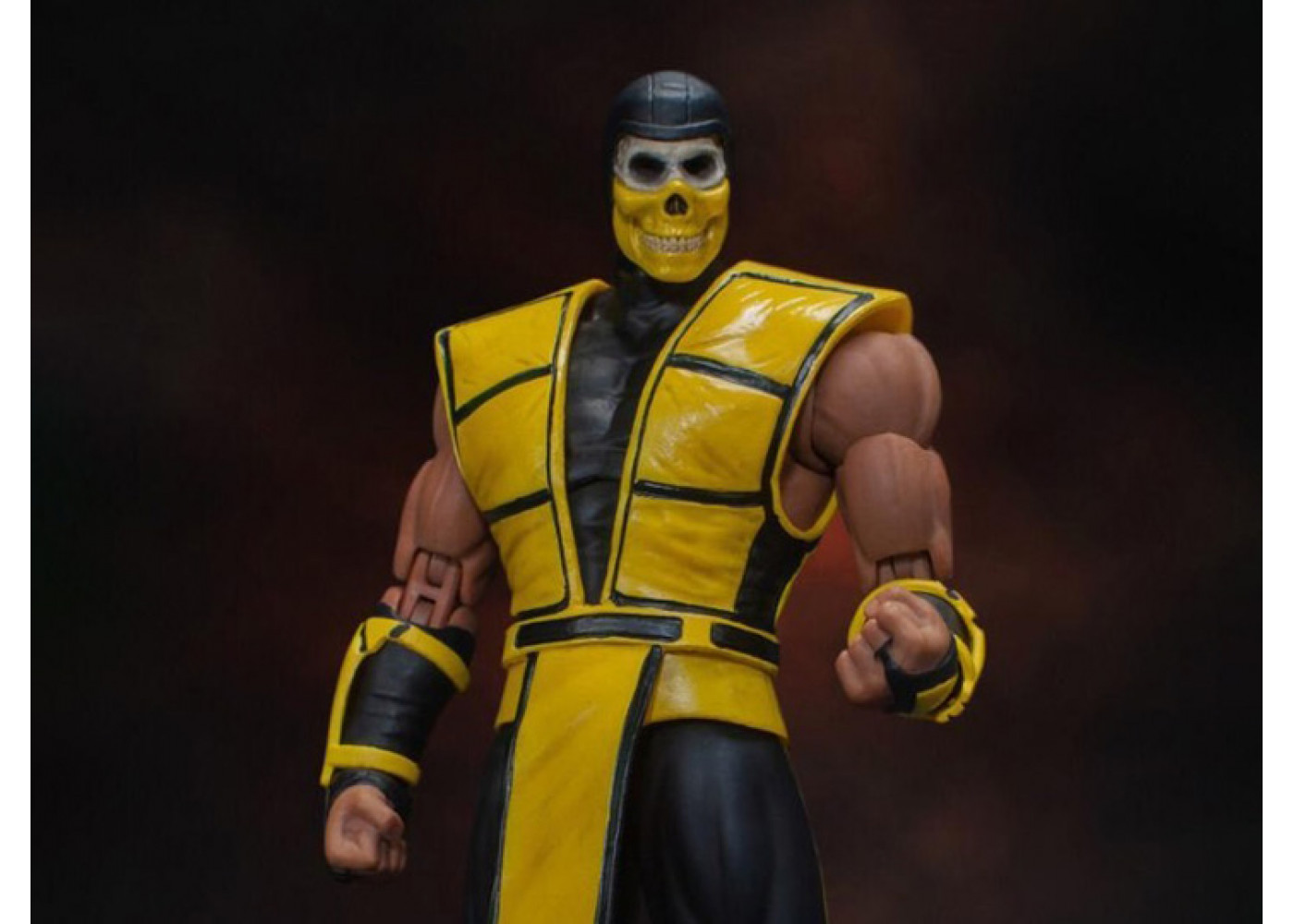 Фигурка Мортал Комбат Скорпион Exclusive Scorpion Storm Collectibles 871128