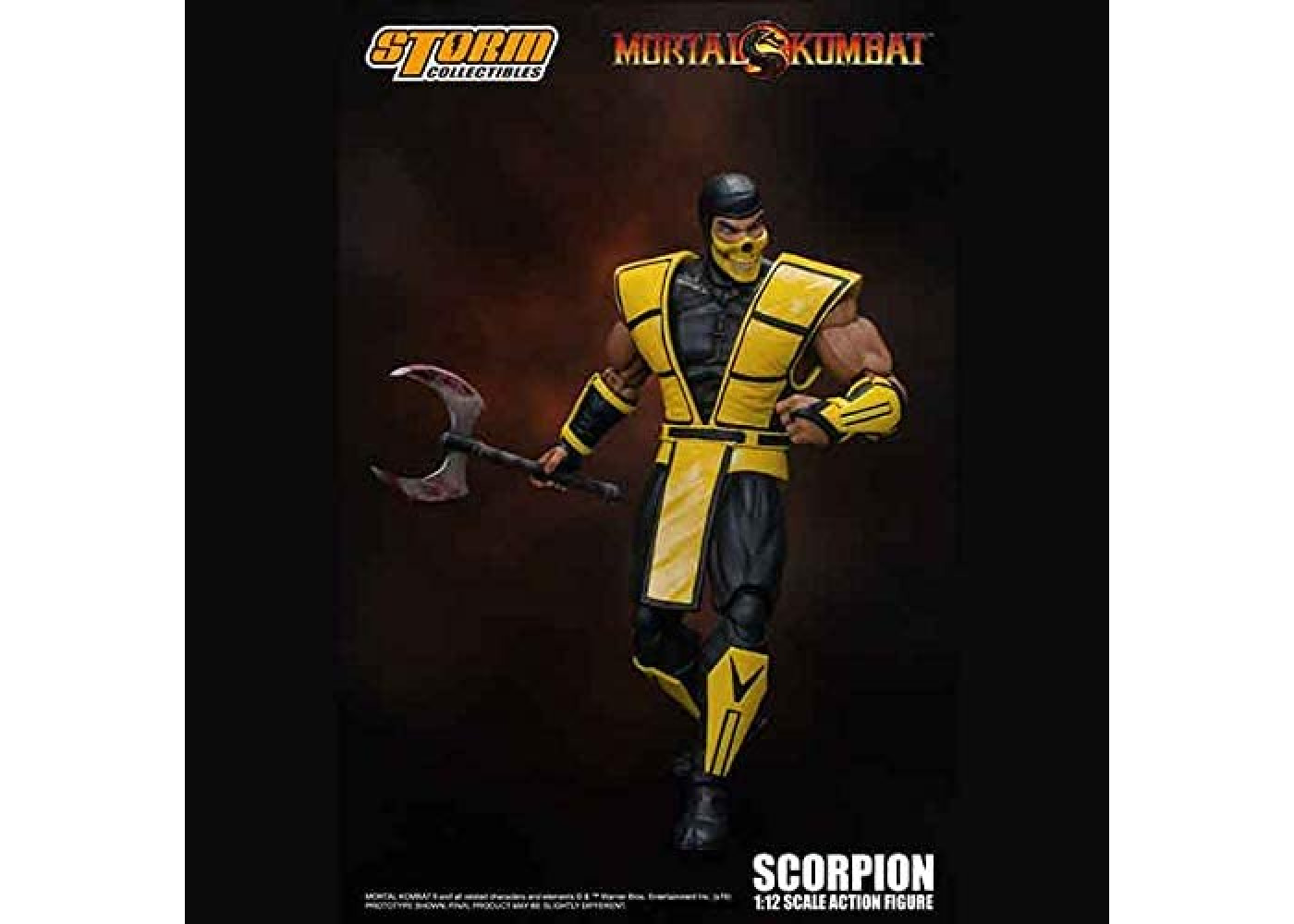 Фигурка Мортал Комбат Скорпион Scorpion Storm Collectibles STM87112