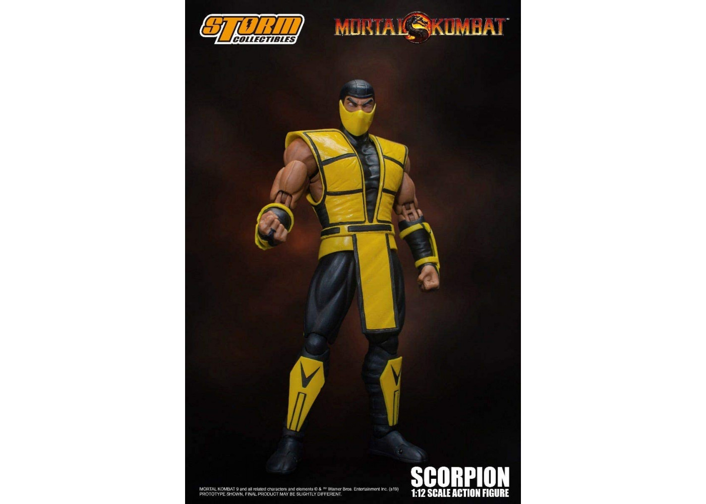 Фигурка Мортал Комбат Скорпион Scorpion Storm Collectibles STM87112