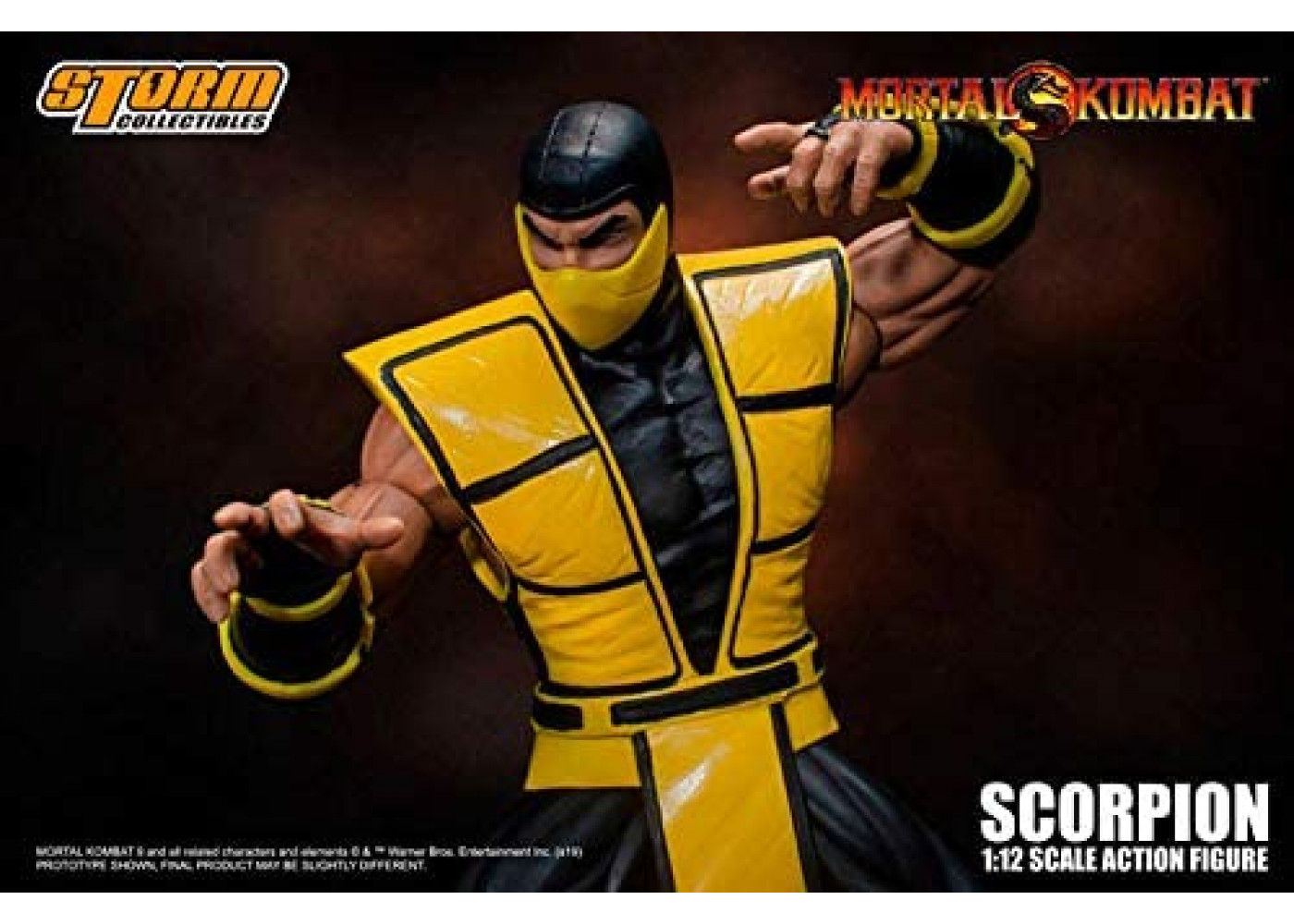 Фигурка Мортал Комбат Скорпион Scorpion Storm Collectibles STM87112