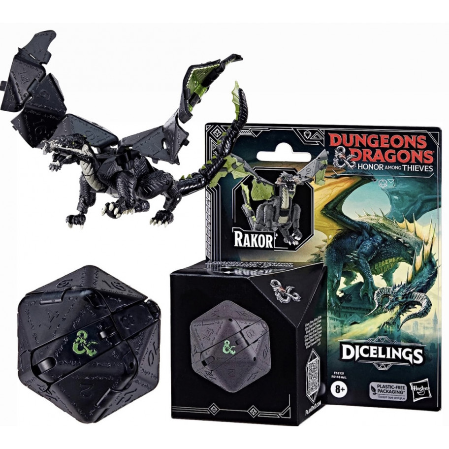 Фігурка Трансформер Ракор Підземелля та Дракони Dungeons & Dragons Rakor Hasbro F5212