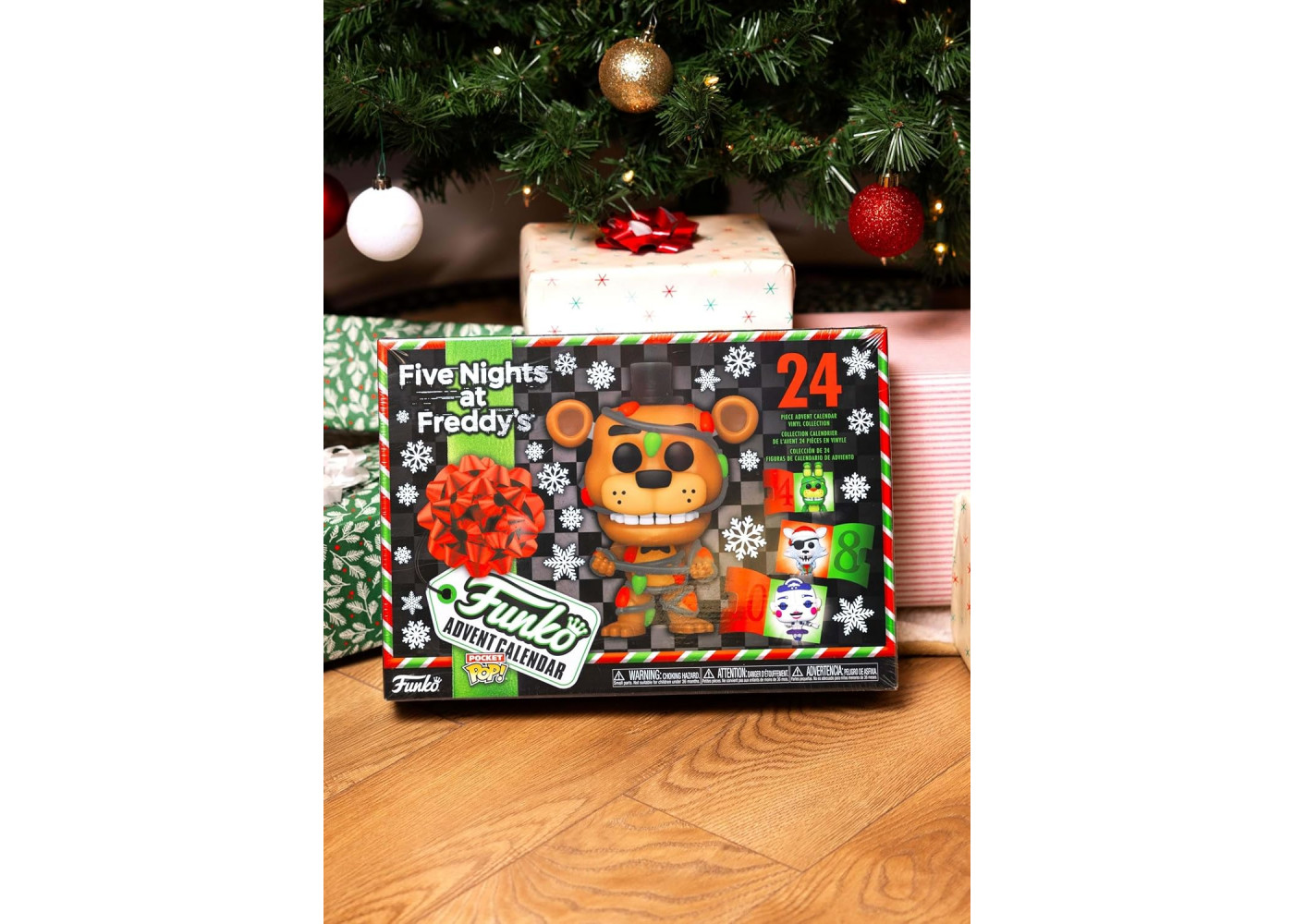 Адвент Календарь Пять Ночей с Фредди 24 Фигурки Advent Calendar Five Night At Freddy's 24 Figures Funko 72480