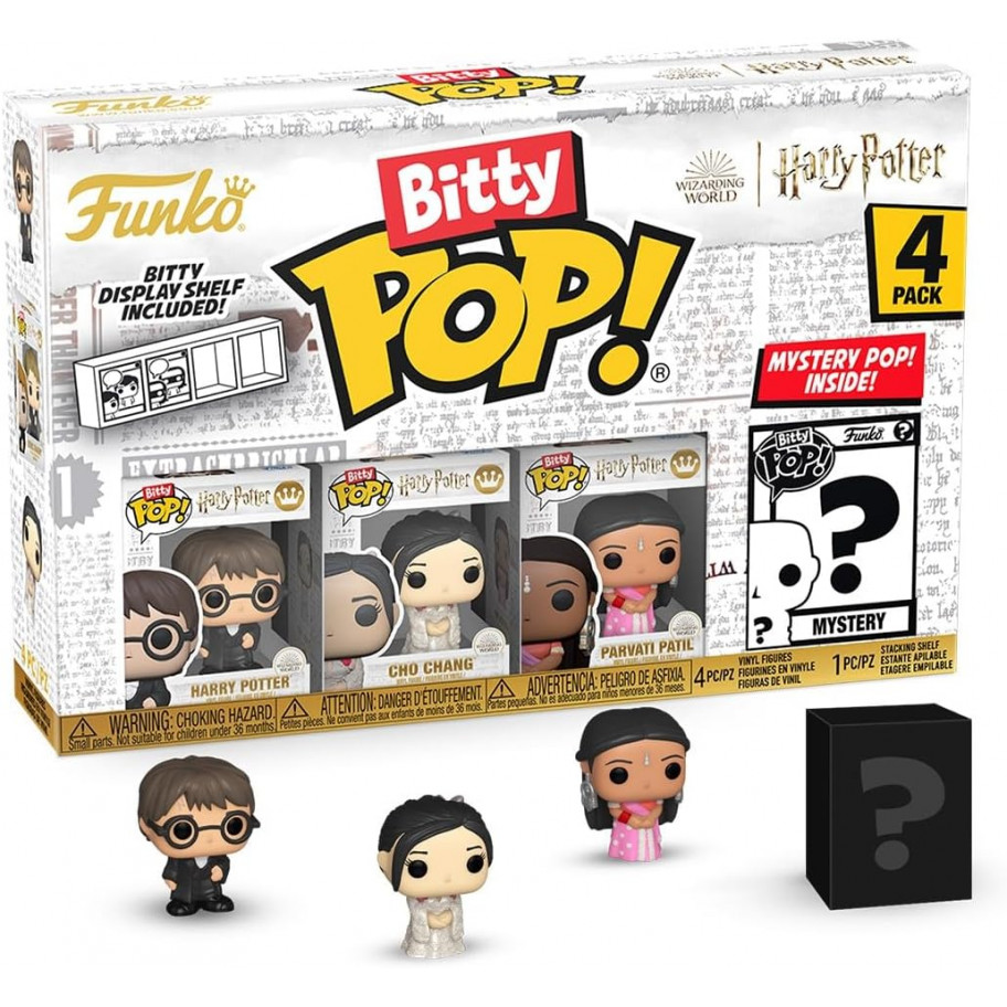 Фигурки Фанко Битти Гарри Поттер и Кубок Огня Harry Potter Cho Parvati Bitty Pop Funko 83654