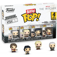 Фанко Бітті Відьмак Funko Bitty Pop The Witcher Geralt Jaskier Ciri and Yennefer Funko 86125