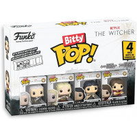 Фанко Битти Ведьмак Funko Bitty Pop The Witcher Geralt Jaskier Ciri and Yennefer Funko 86125