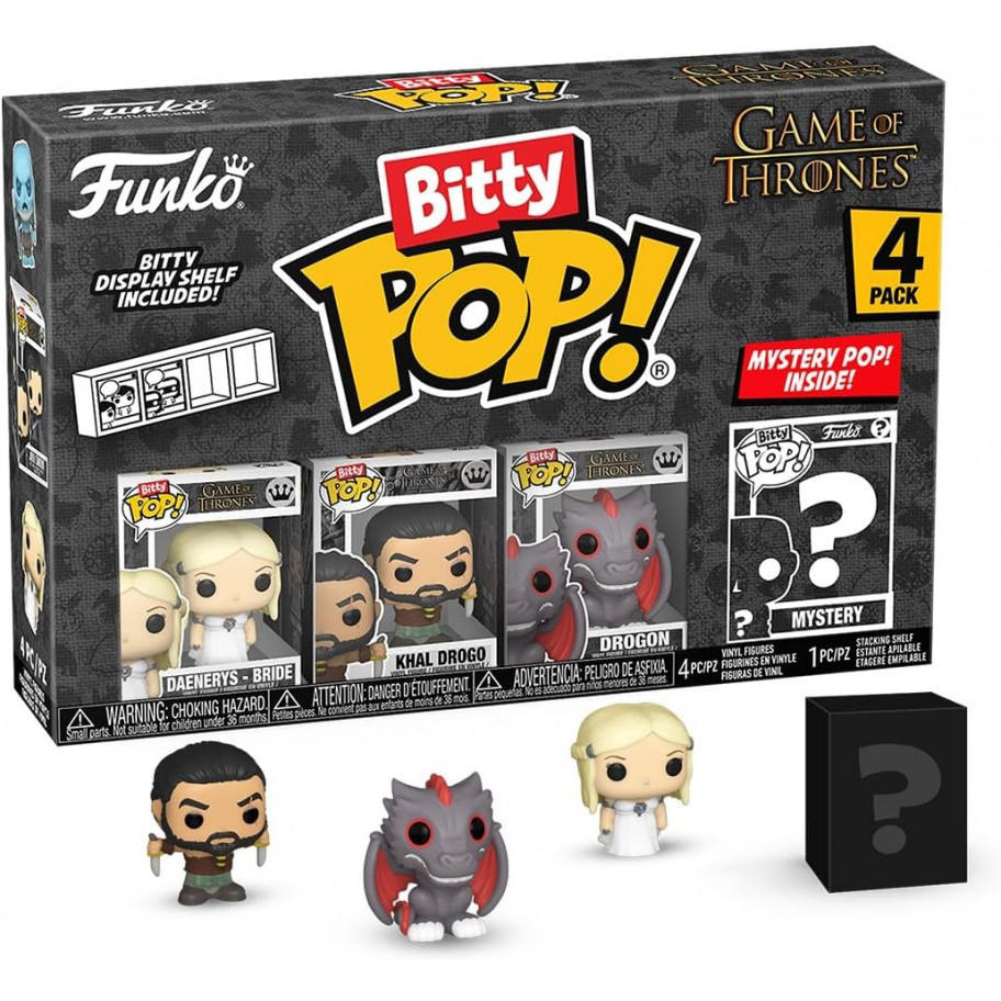 Фанко Бітті Поп Гра Престолів Game of Thrones Daenerys Khal Drogon Funko Bitty 83648