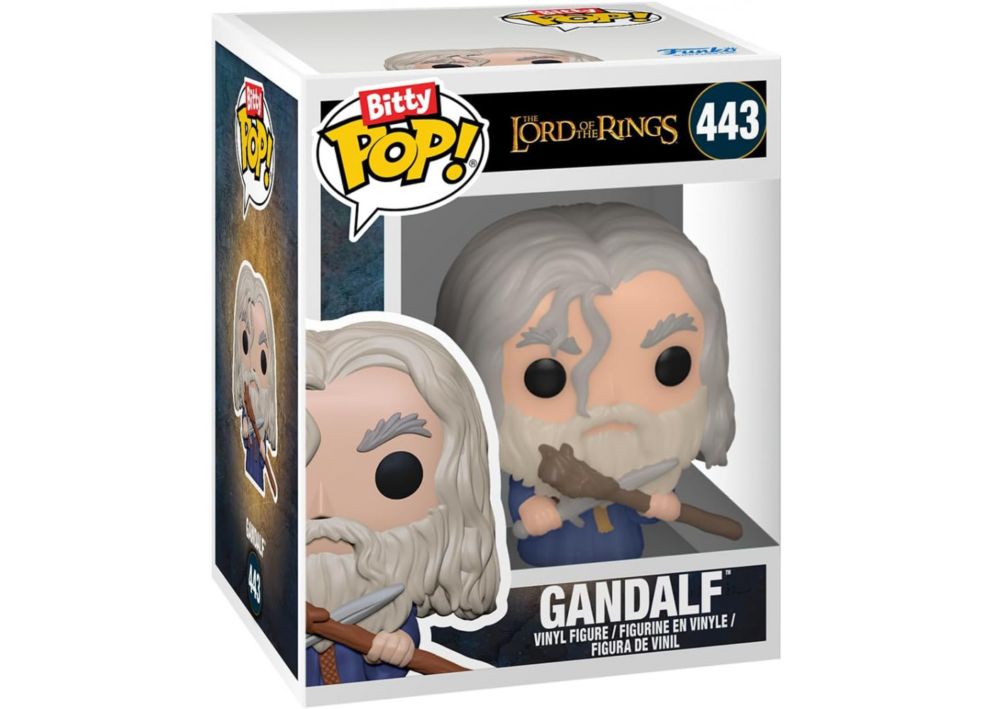 Фанко Бітті Володар Перстнів Bitty Pop! Lord of The Rings Frodo Baggins, Gandalf, Gollum Funko 75456