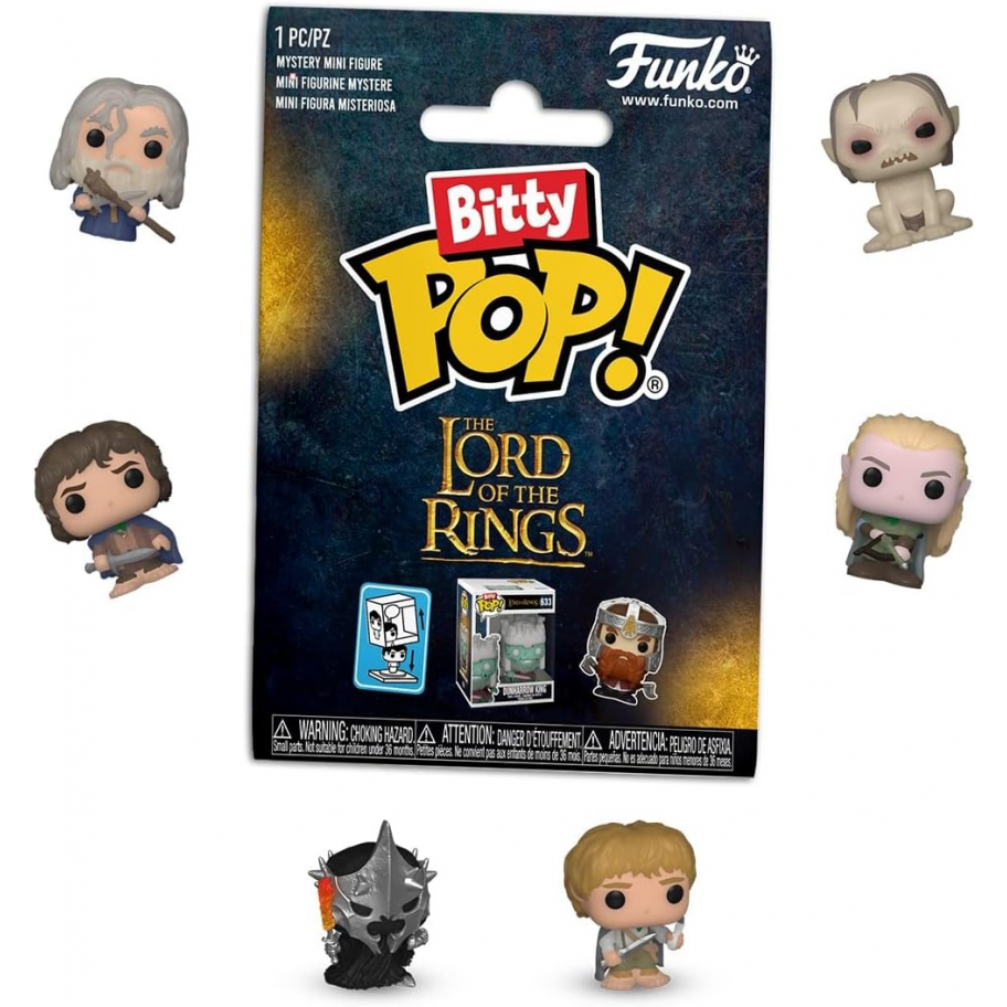 Фанко Бітті 1 шт Володар Перснів Bitty Pop Lord of The Rings Funko 76399