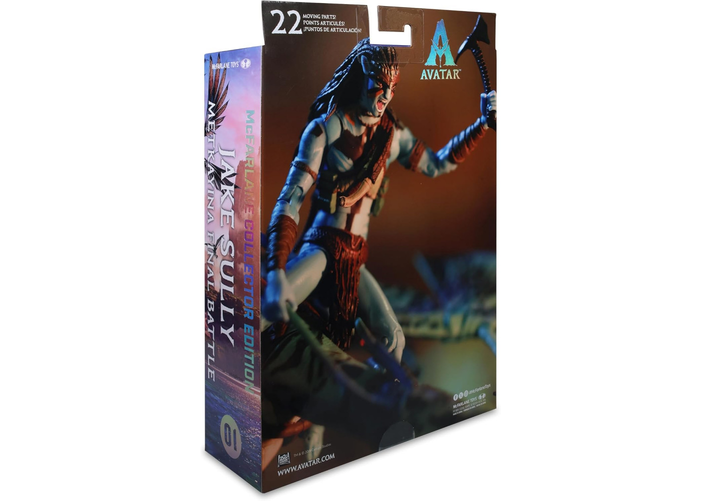 Фигурка Аватар Джейк Салли Огонь и Пепел Avatar Fire and Ash Jake Sully McFarlane 16311