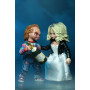 Фигурки Чаки и Тифани 10 см со Сменными Аксессуарами Ultimate Chucky and Tiffany Neca 242114