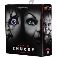 Фигурки Чаки и Тифани 10 см со Сменными Аксессуарами Ultimate Chucky and Tiffany Neca 242114