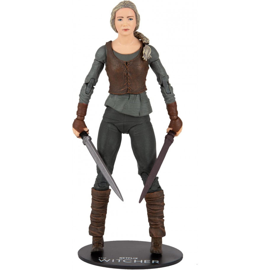 Фігурка Цирі Відьмак Геральт із Рівії Нетфлікс Netflix The Witcher Ciri McFarlane 13808