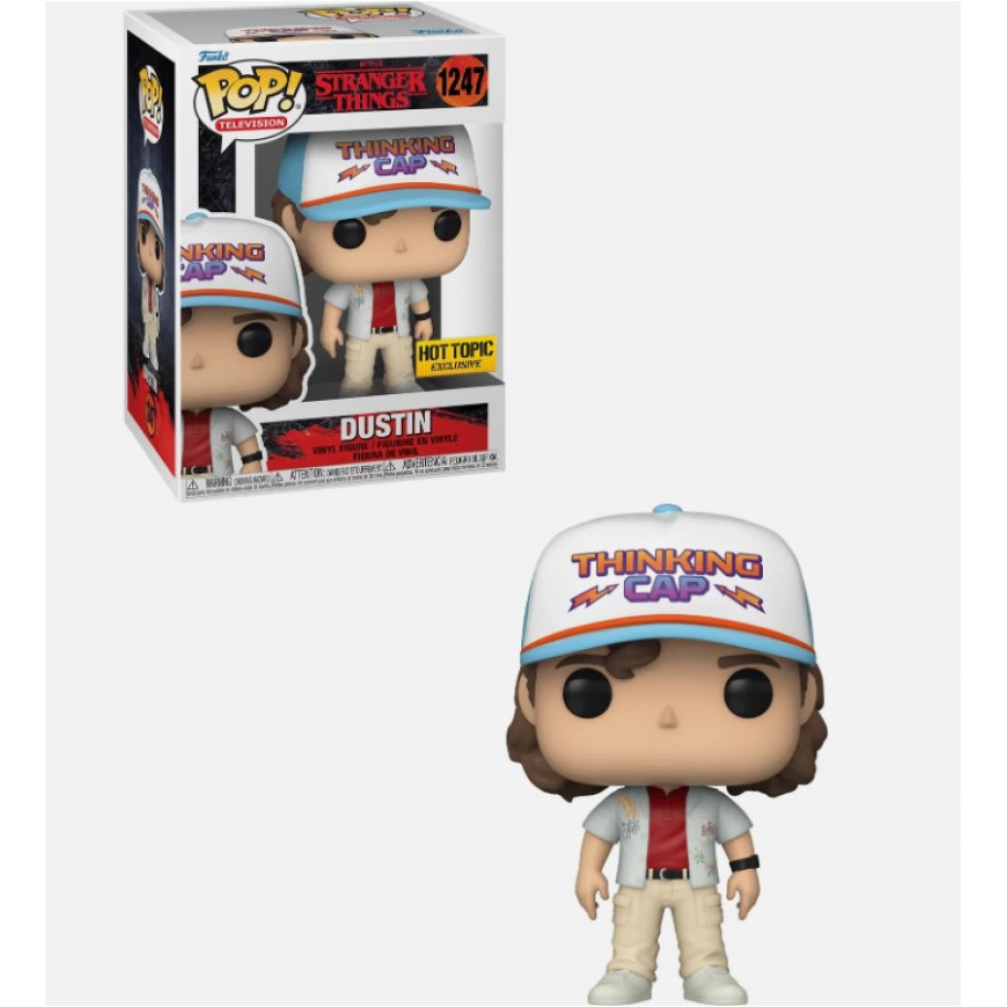Фігурка Фанко Дастін Хендерсон Дивні Дива №1247 Stranger Things Dustin Funko 62390