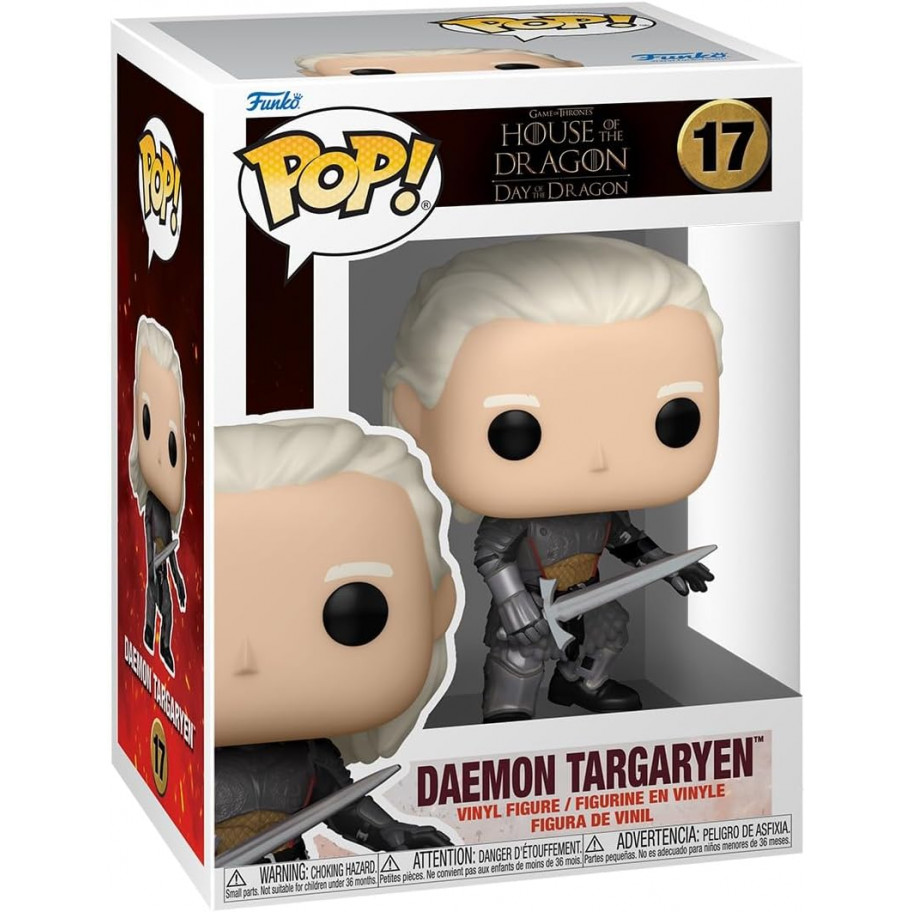 Фігурка Фанко Деймон Таргарієн Будинок Дракона №17 House of Dragon Daemon Targaryen Funko 79724