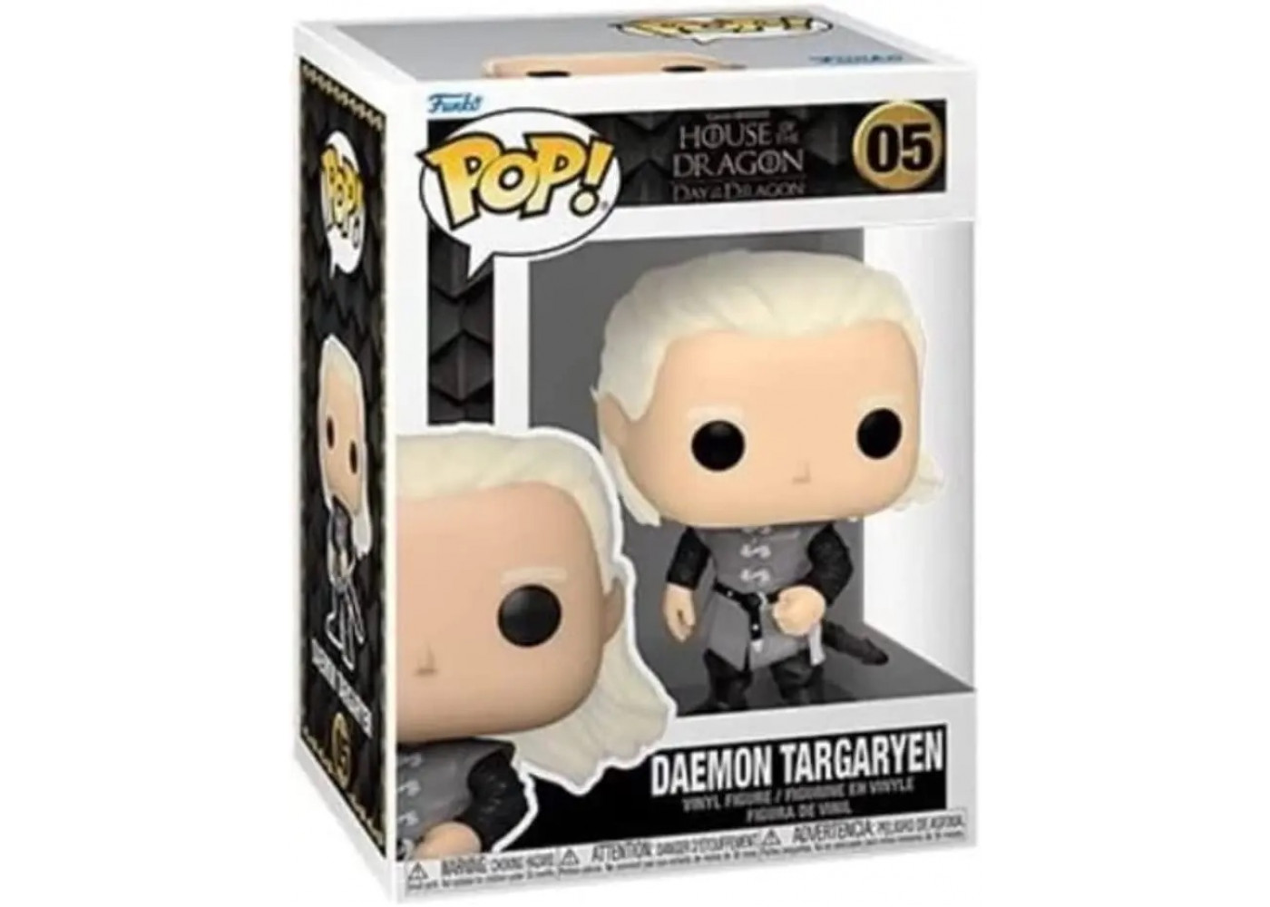 Фігурка Фанко Деймон Таргарієн Будинок Дракона №05 House of Dragon Daemon Targaryen Funko B65607