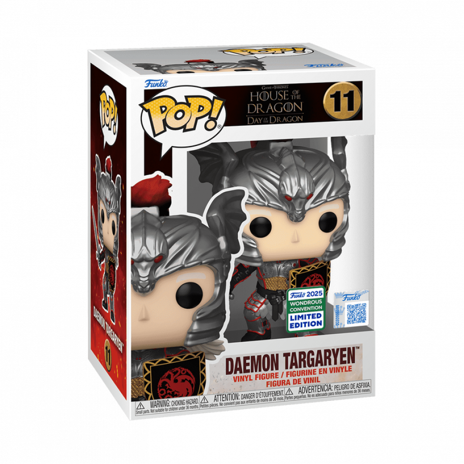 Фігурка Фанко Деймон Таргарієн Будинок Дракона №11 House of Dragon Daemon Targaryen Funko 75697