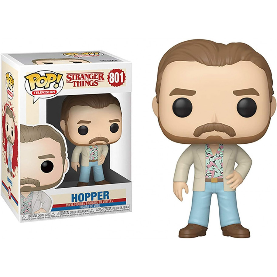 Фігурка Фанко Хоппер у костюмі Дивні Дива № 801 Stranger Things Hopper in Date Funko 38484