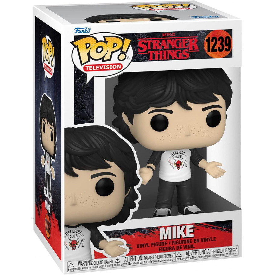 Фігурка (пошкоджена коробка) Фанко Майк Дуже Дивні Речі №1239 Stranger Things Mike Funko B62393