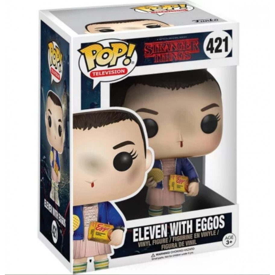 Фігурка Фанко (Прим'ята Коробка) Одинадцять Дивні Дива №421 Stranger Things Eleven Funko B13318