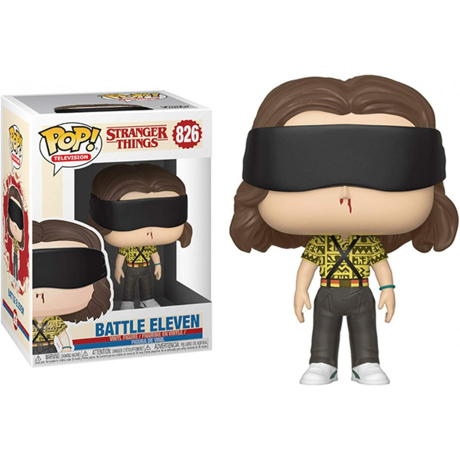Фігурка Фанко Одинадцять у Бою Дивні Дива №826 Stranger Things Battle Eleven Funko 39367