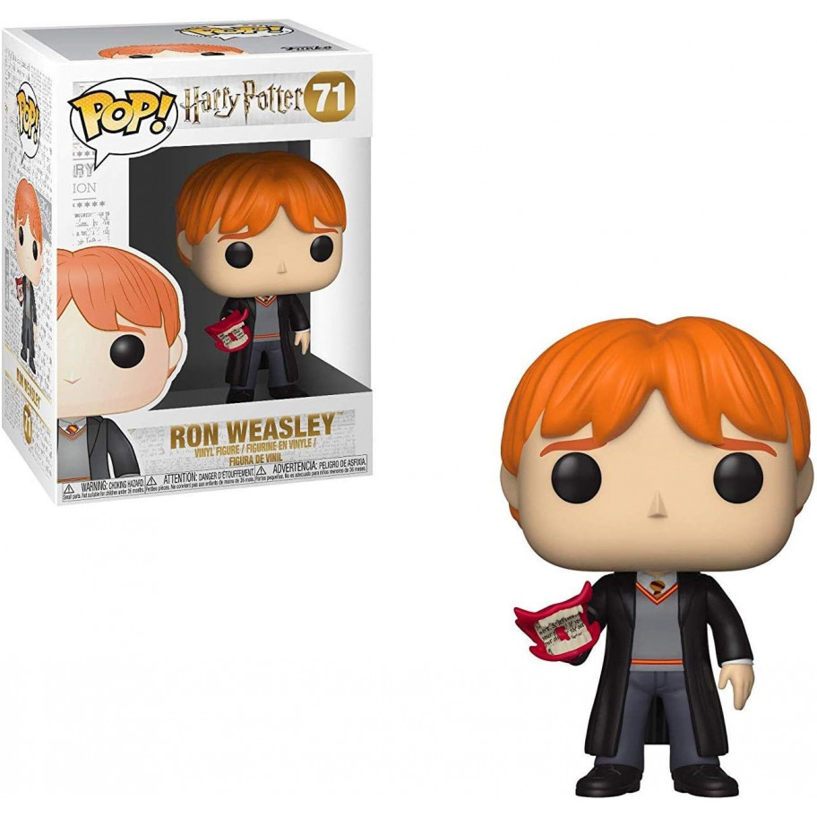 Фигурка Фанко Рон Уизли и Громовое письмо Гарри Поттер №71 Harry Potter Ron Weasley with Howler Funko 35517