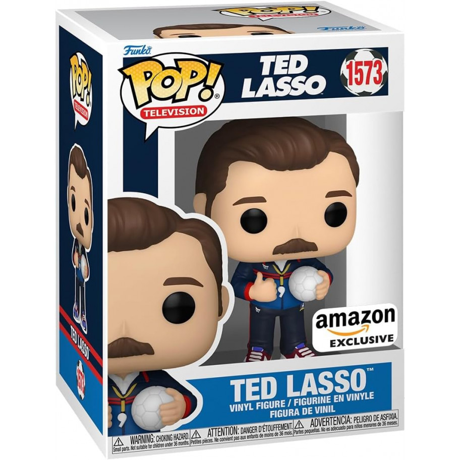 Фігурка Фанко Тед Лассо з м'ячем №1573 Ted Lasso with Ball Funko 78583