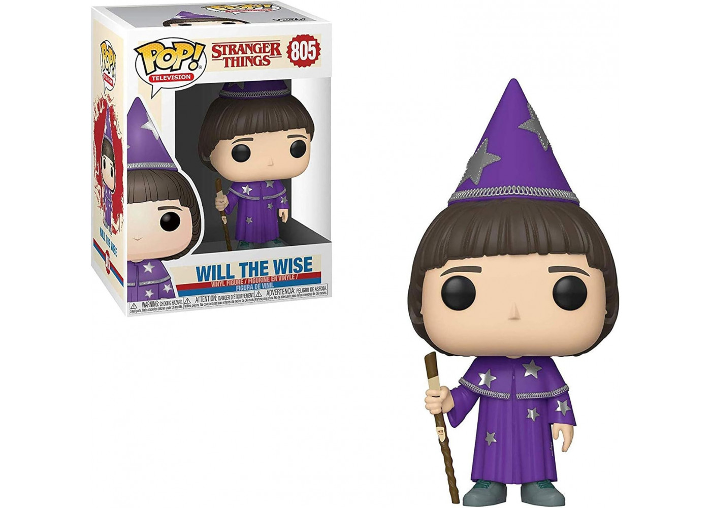 Фигурка Фанко Уилл Очень Странные Дела №805 Stranger Things Will The Wise Funko 38533 Фигурка Фанко Уилл Очень Странные Дела №805 Stranger Things Will The Wise Funko 38533