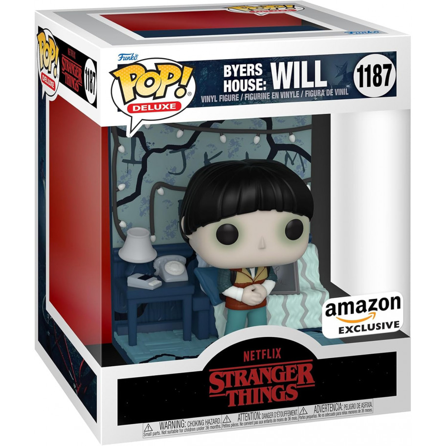 Фигурка Фанко Уилл Байерс Очень Странные Дела №1187 Stranger Things Build A Scene Will Funko 62289