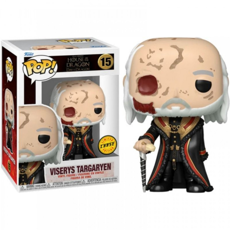 Фігурка Фанко Візерис Таргарієн Дім Дракона №15 Чейс House of Dragon Viserys Targaryen Chase Funko EX76474