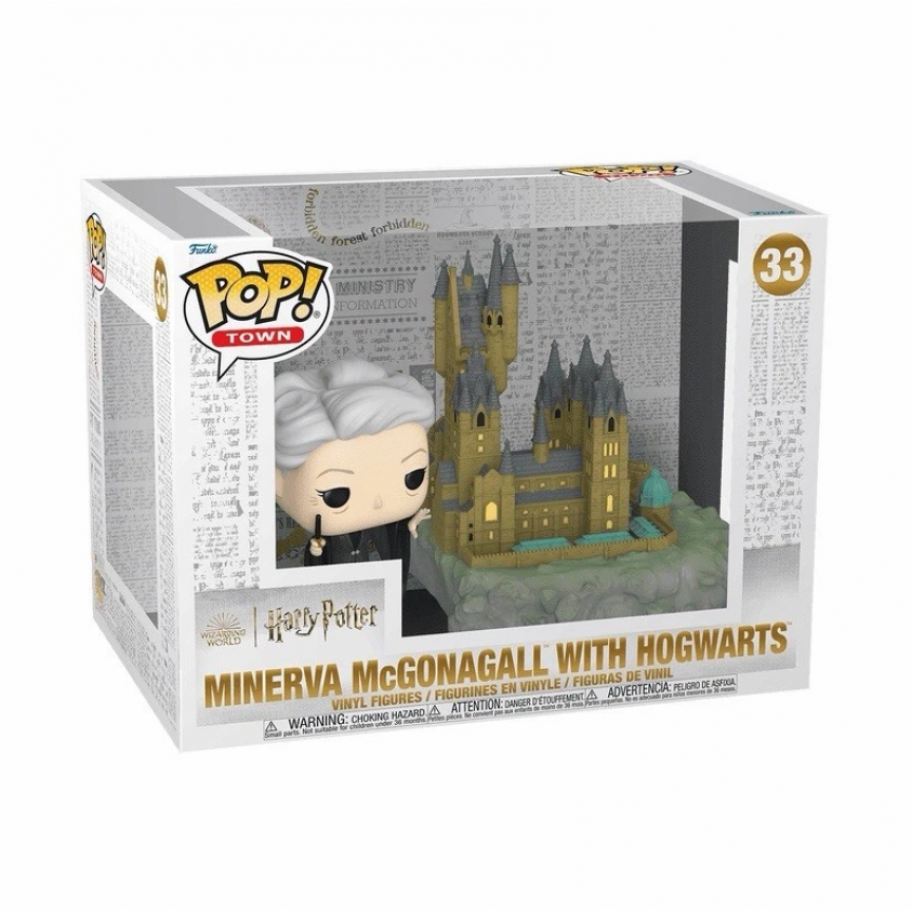 Фігурка Фанко Мінерва з Хогвартсом Гаррі Поттер №33 Harry Potter Minerva McGonagall With Hogwarts Funko 65655