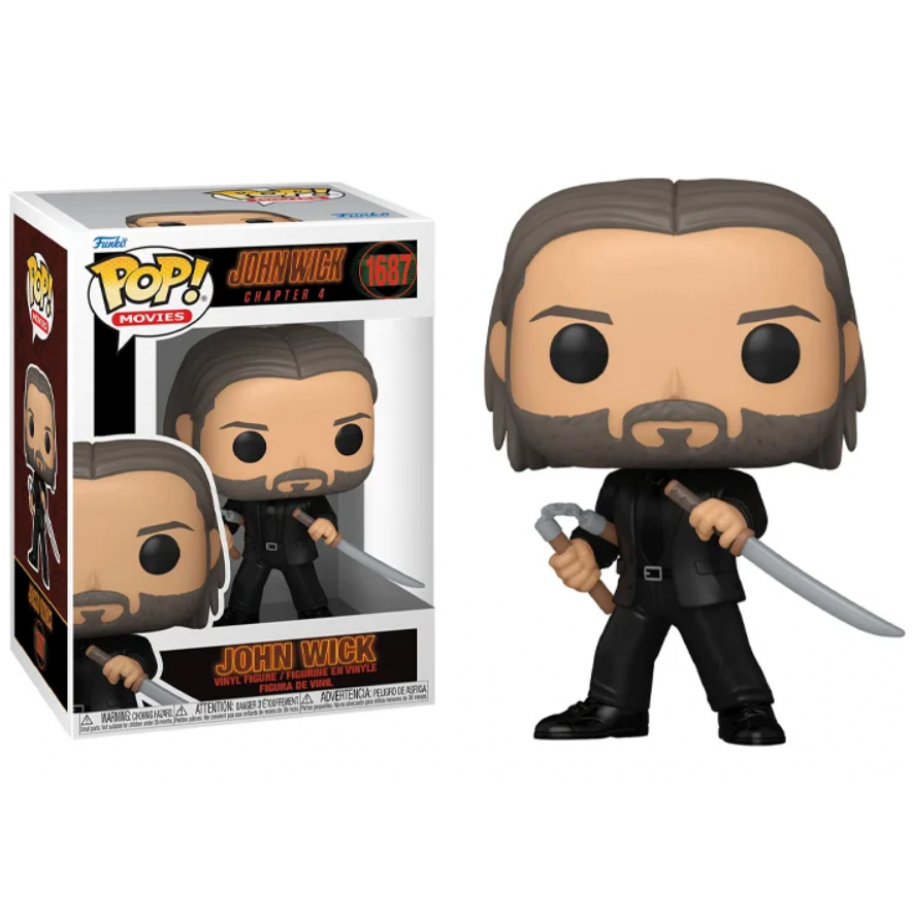 Фігурка Фанко Джон Вік № 1687John Wick 4 John Wick Funko 76103