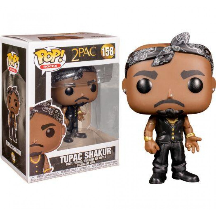 Фигурка (примята коробка) Фанко 2pac №158 Репер Тупак Амару Шакур 2PAC Funko B45432