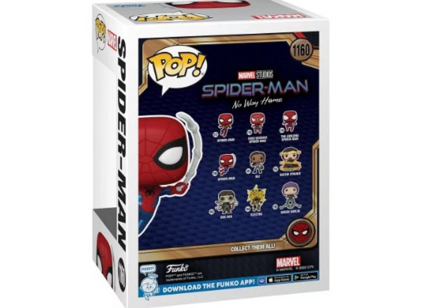 Фігурка Фанко Людина-Павук (Уцінка) №1160 Marvel Spider-Man No Way Home Funko B67610