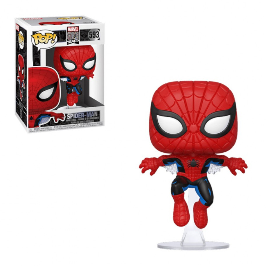 Фігурка Фанко Людина-Павук №593 Marvel 80th First Appearance Spider-Man Funko 46952