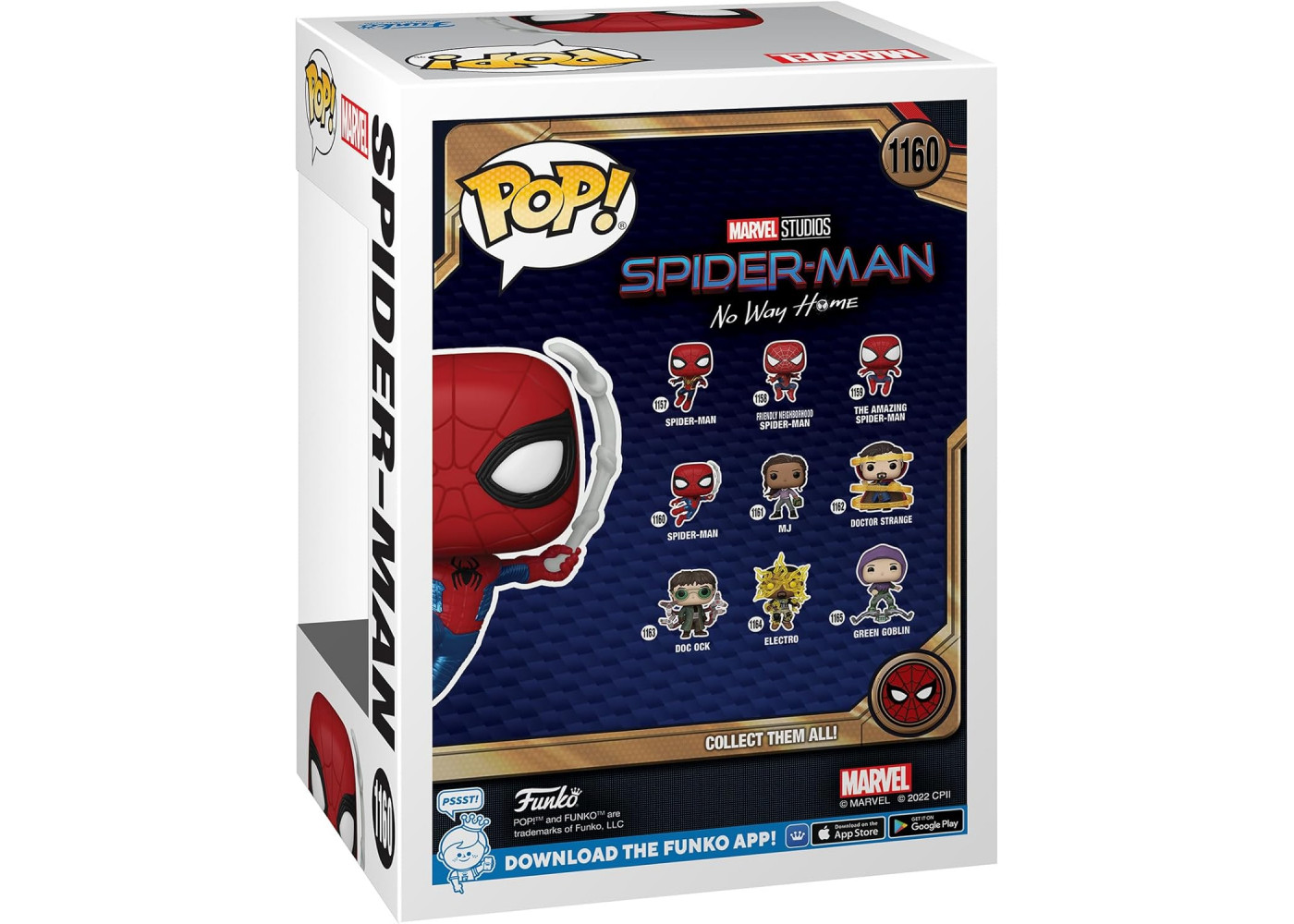 Фигурка Фанко Человек-Паук №1160 Marvel Spider-Man No Way Home Funko 67610
