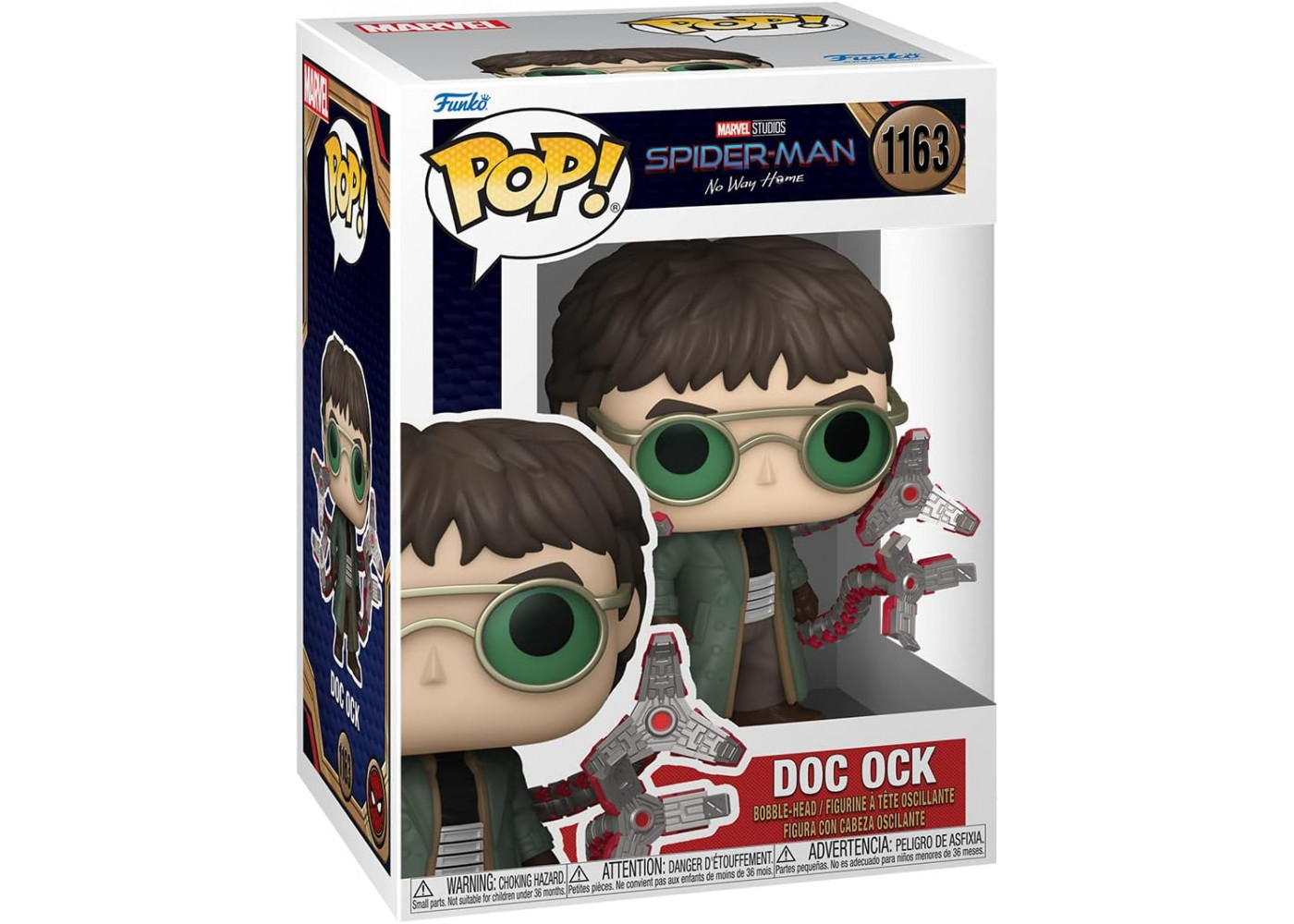 Фигурка Фанко Человек Паук Доктор Осьминог №1163 Marvel Spider-Man Doc Ock No Way Home Funko 67602
