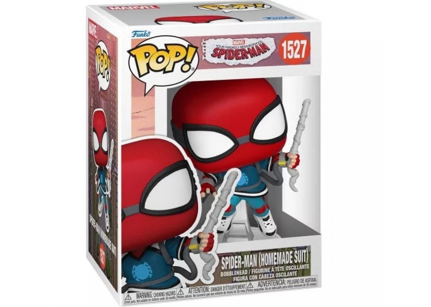 Фигурка Фанко Человек-Паук (Уценка) №1527 Marvel Spider-Man Homemade Suit Funko B75871