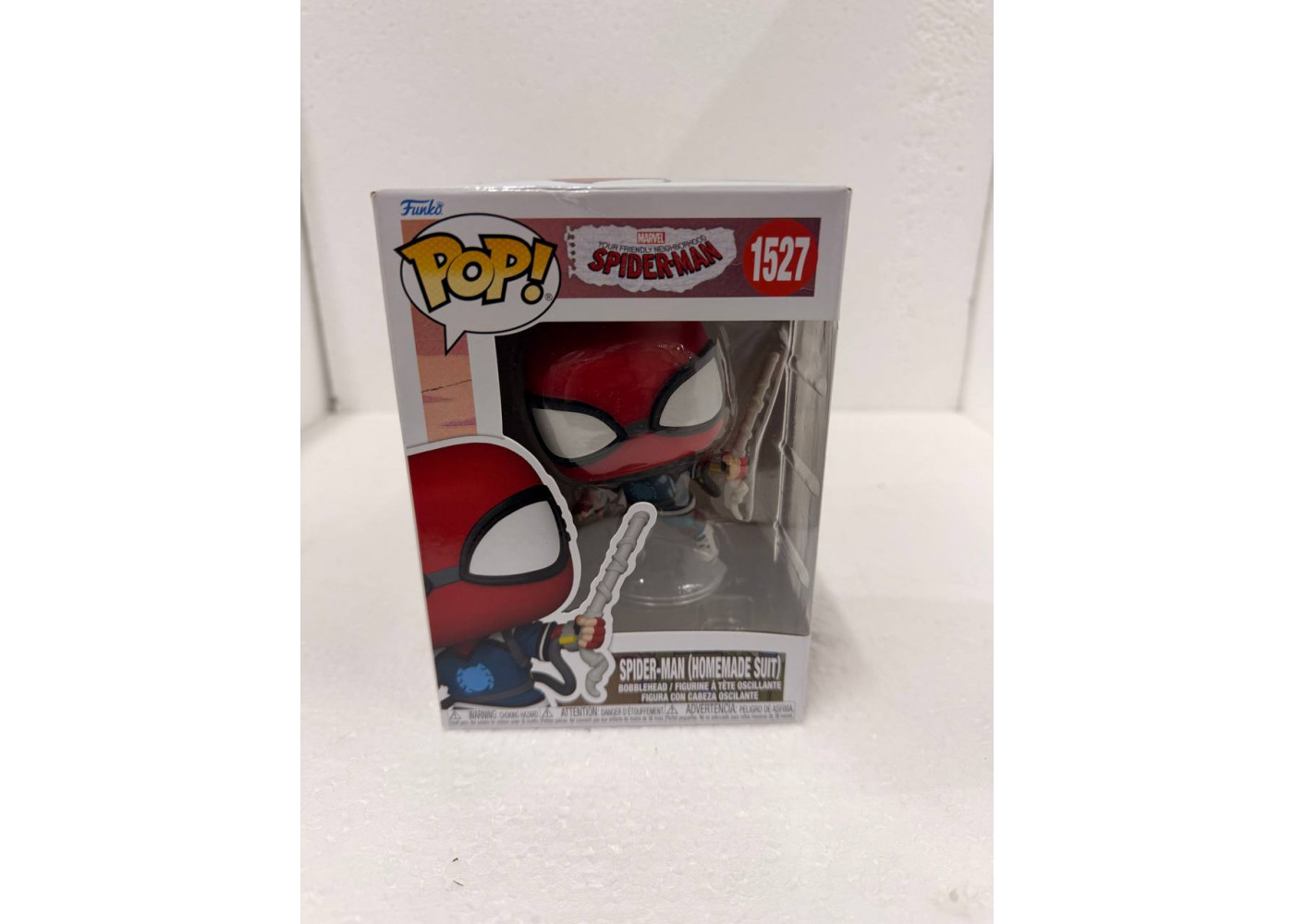 Фигурка Фанко Человек-Паук (Уценка) №1527 Marvel Spider-Man Homemade Suit Funko B75871
