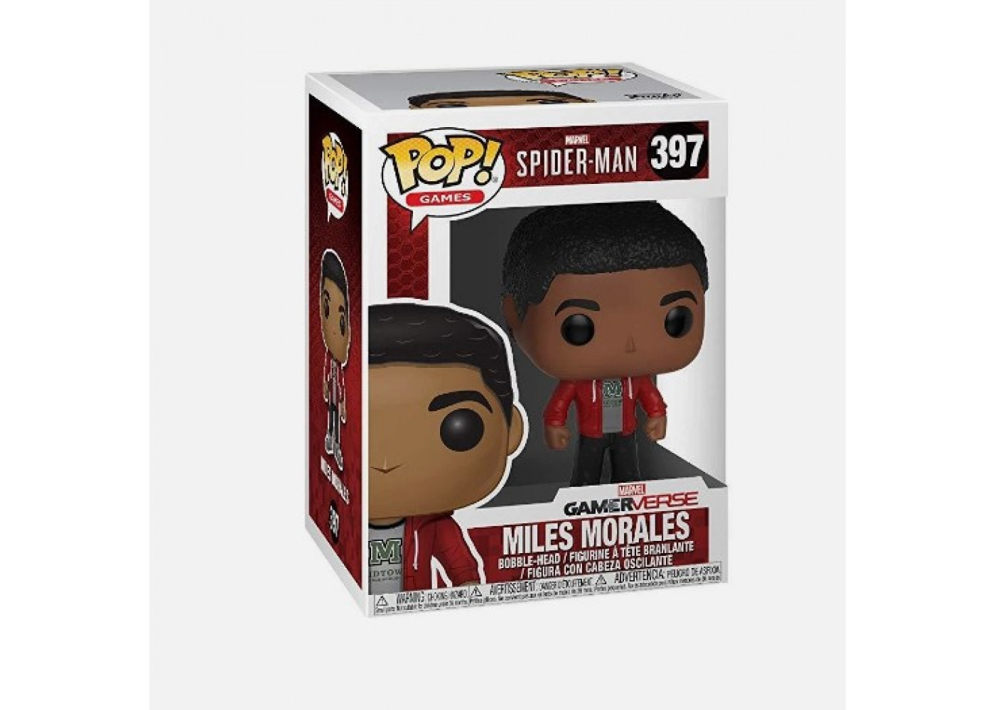Фігурка Фанко Майлз Моралес Людина-Павук №397 Marvel Miles Morales Spider-Man Gamerverse Funko 30680