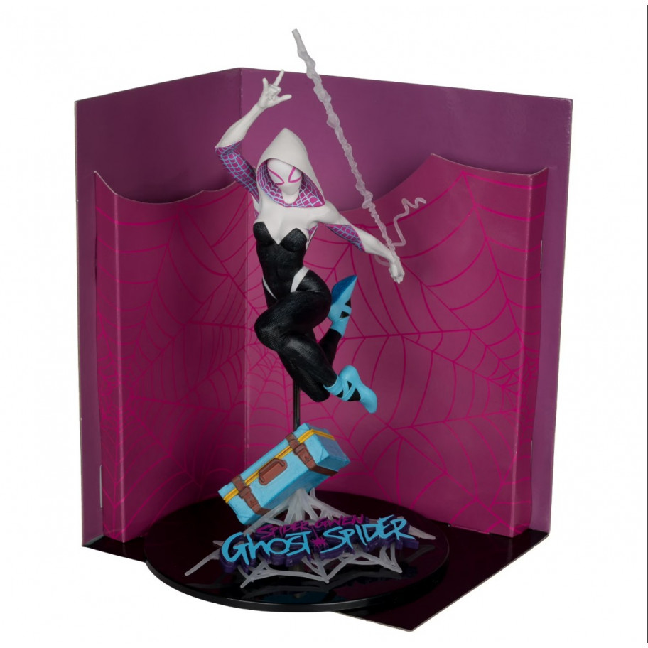 Фігурка Гвен Примарний Павук  1:10 Marvel Gwen Spider-Man Ghost-Spider McFarlane 14823