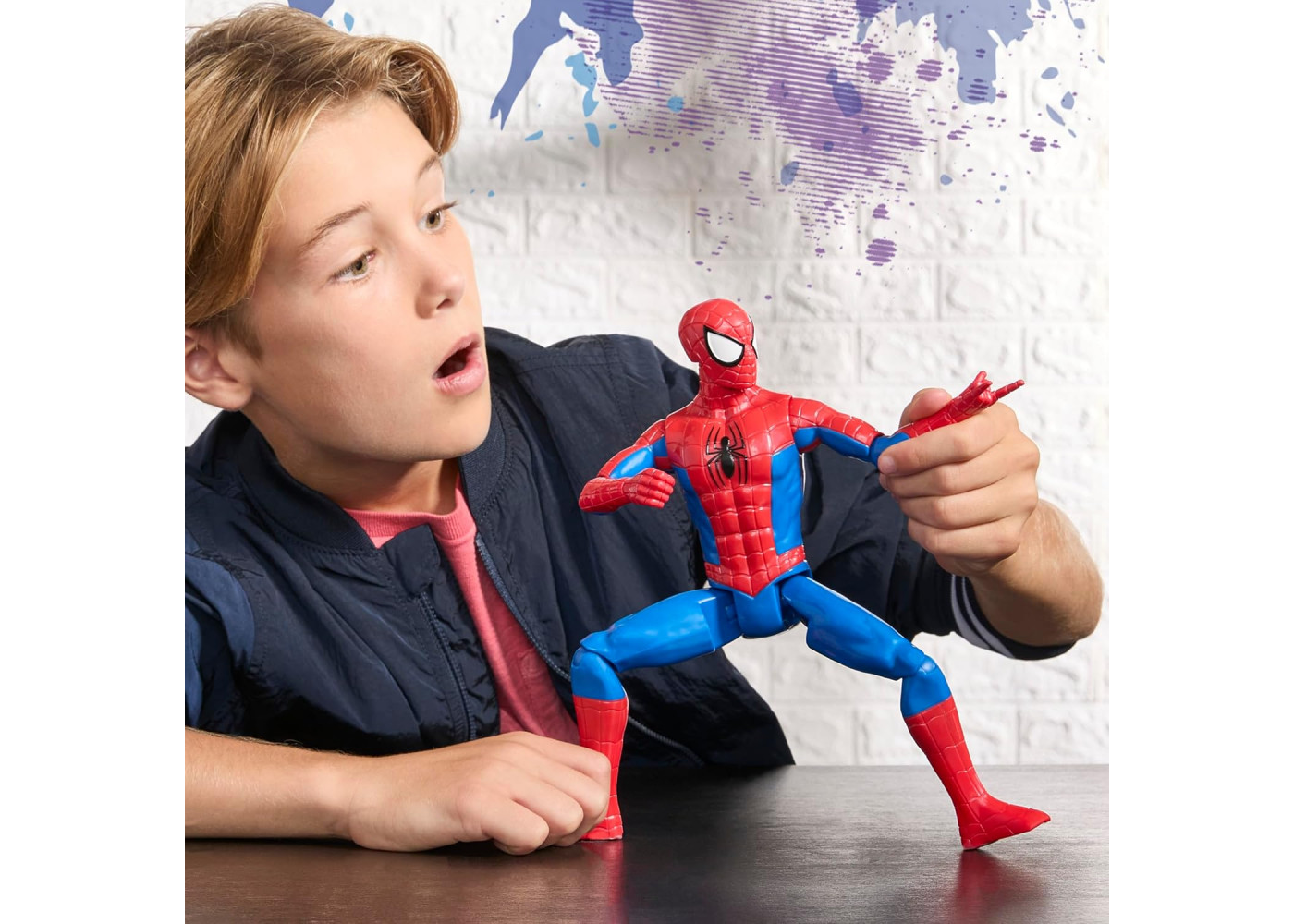 Фігурка Людина Павук 30 см Marvel Spider Man Titan Series Hasbro G2715