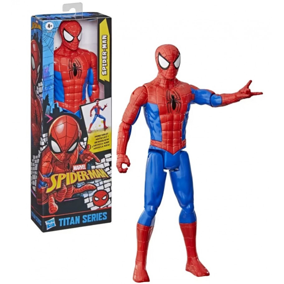 Фігурка Людина Павук 30 см Marvel Spider Man Titan Series Hasbro G2715