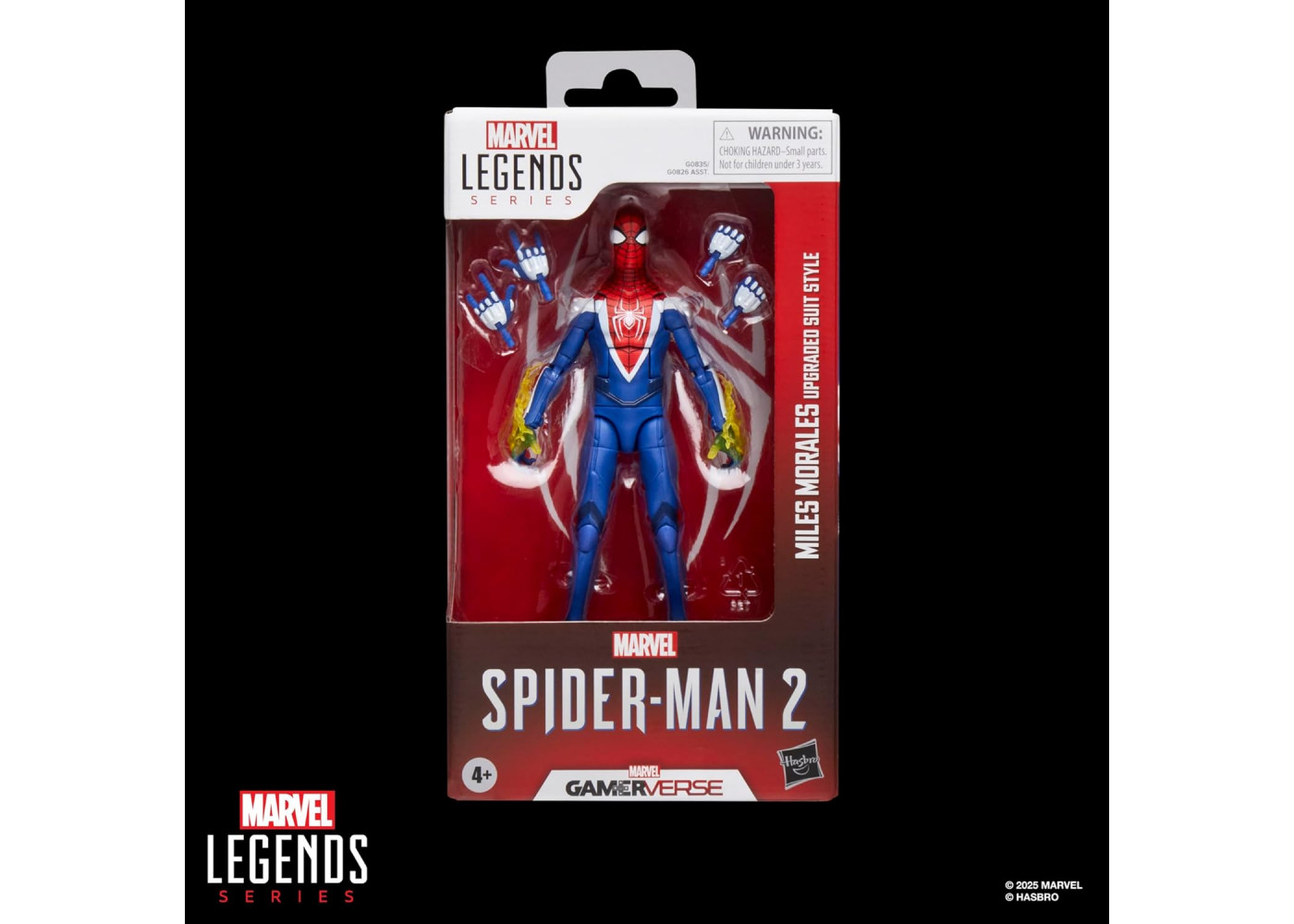 Фігурка Людина-Павук Майлз Моралес Legends Series Miles Morales Upgraded Suit Style Gamerverse Hasbro G0835