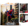 Фигурка Человек Паук со Сценой и Комиксом 1:10 Marvel Spider-Man with Scene Comic McFarlane 14764