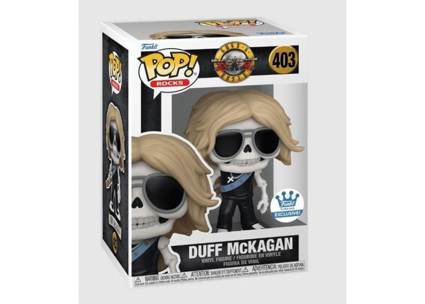Фигурка Фанко (Примята коробка) Дафф МакКэган №403 Rocks Guns N' Roses Duff McKagan Exclusive Funko B82476