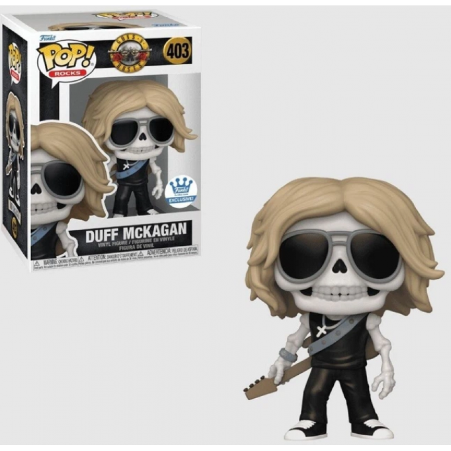 Фігурка Фанко (Прим'ята коробка) Дафф МакКеган №403 Rocks Guns N' Roses Duff McKagan Exclusive Funko B82476