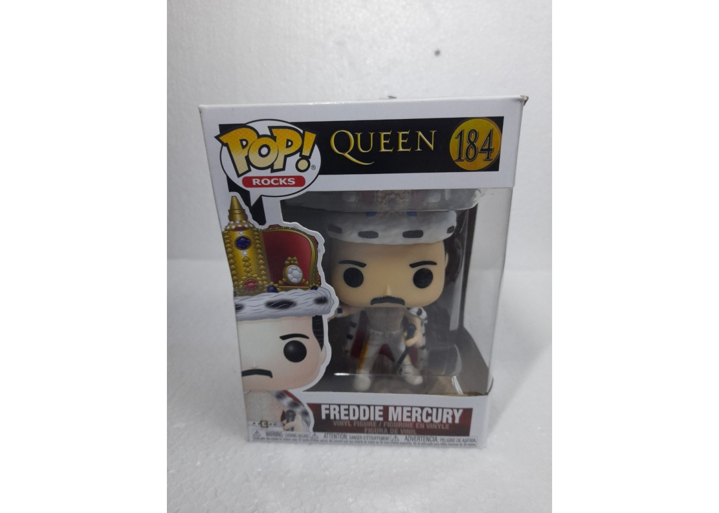 Фігурка Фанко (Уцінка) Квін Фредді Мерк'юрі №184 Queen Freddie Mercury King Funko B50149