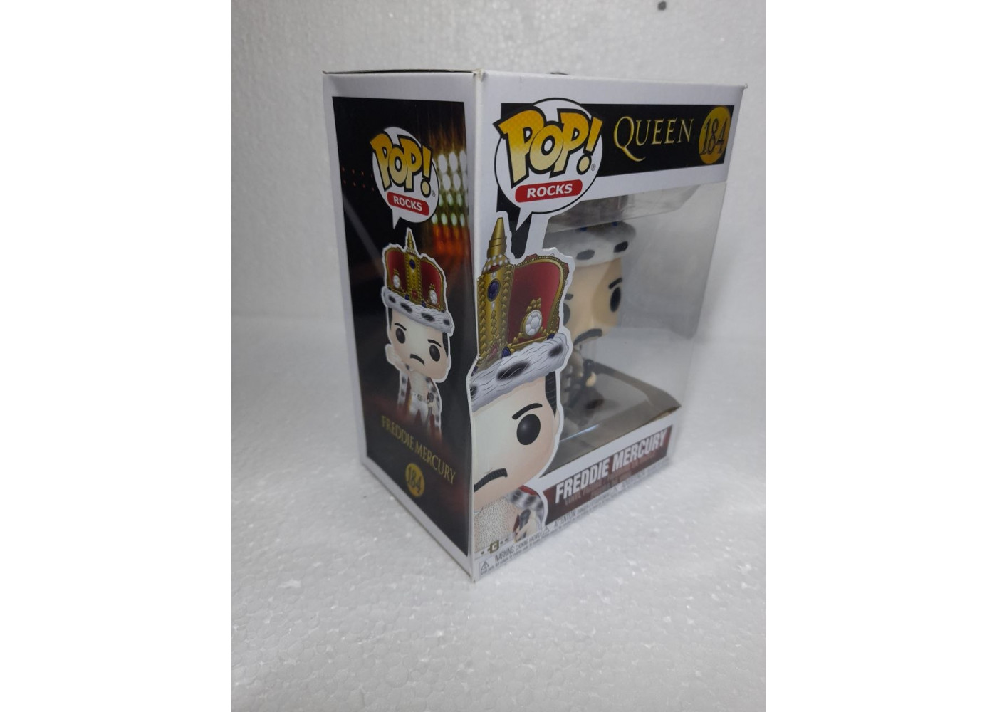 Фігурка Фанко (Уцінка) Квін Фредді Мерк'юрі №184 Queen Freddie Mercury King Funko B50149