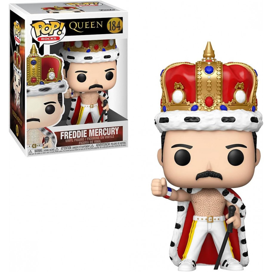 Фігурка Фанко (Уцінка) Квін Фредді Мерк'юрі №184 Queen Freddie Mercury King Funko B50149