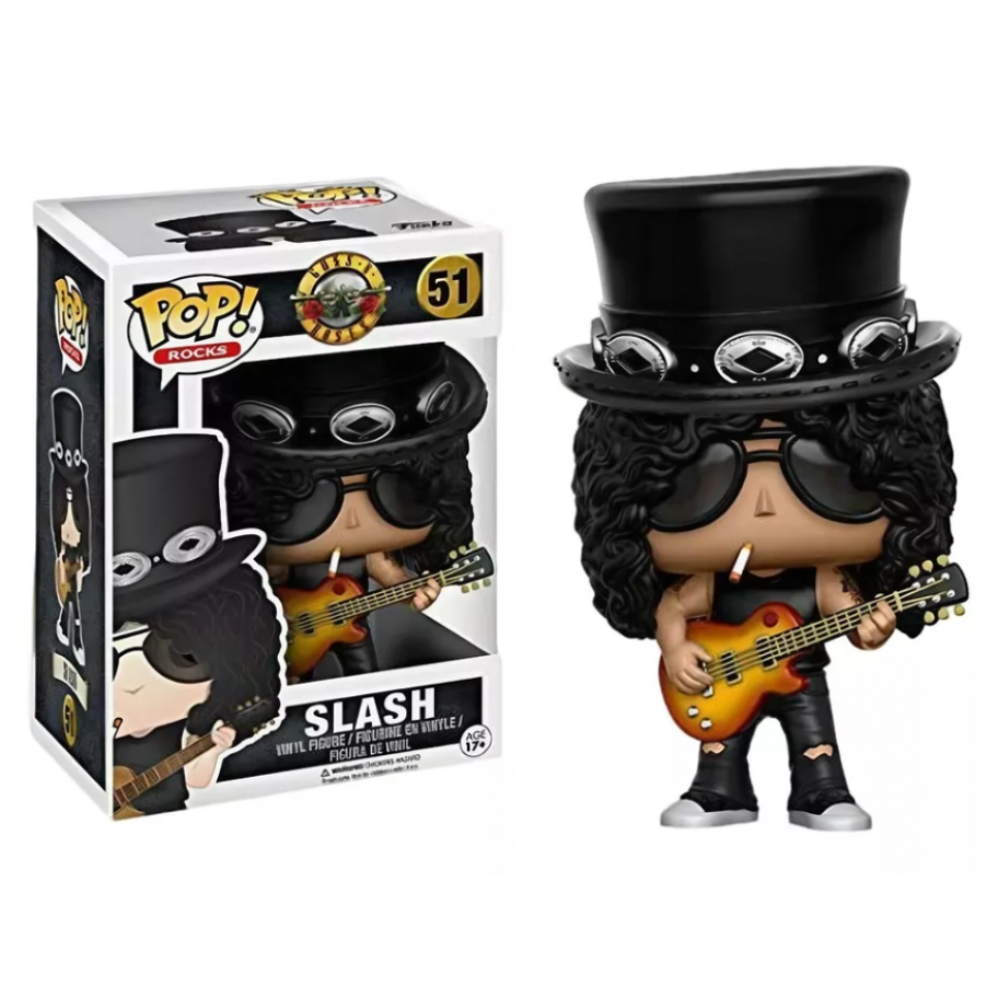 Фігурка Фанко Слеш №51 Rocks Guns N' Roses Slash Michael Jackson Funko 10687